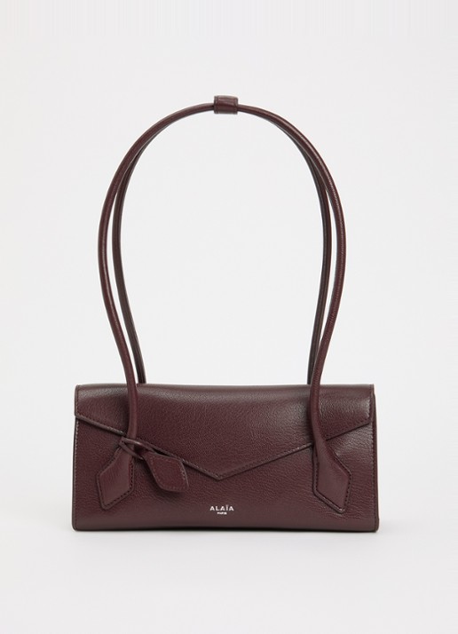 Alaïa Le Teckel Flap Small schoudertas van geitenleer