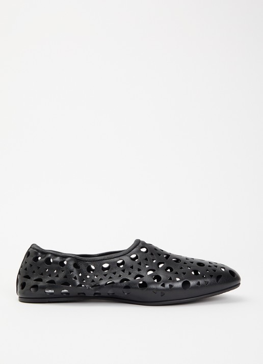 Alaïa Neo Vienne ballerina van kalfsleer