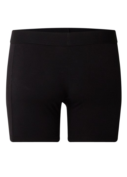 Alan Red Boxershort van bamboe met logoband - achterkant 2 zwart