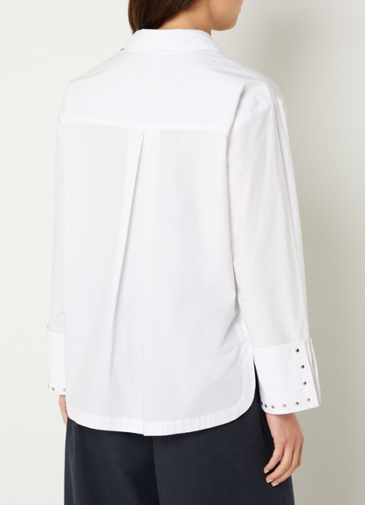 alchemist Isabel blouse met studs - achterkant 4 wit