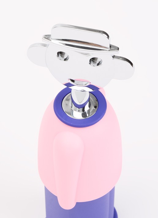 Alessi Alessandro M kurkentrekker - voorkant 2 roze