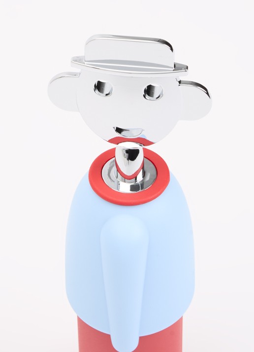Alessi Alessandro M kurkentrekker - voorkant 2 lichtblauw