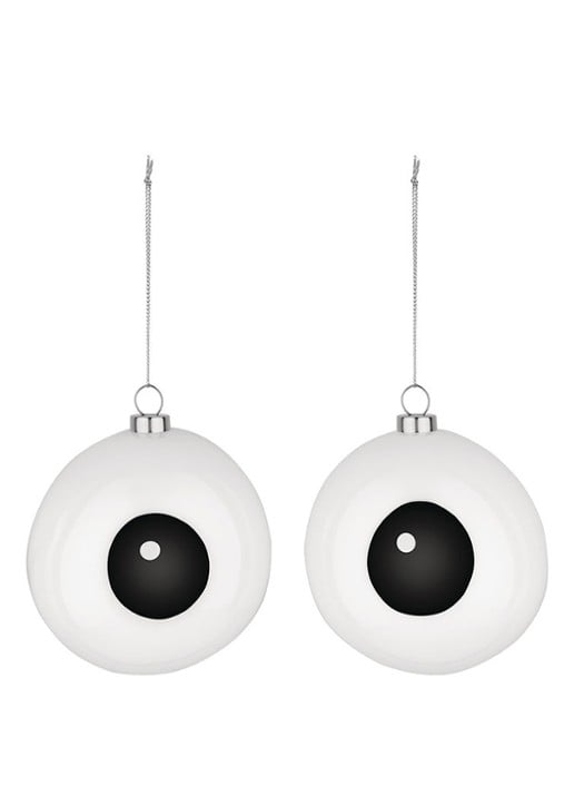 Alessi Carol kersthanger 10,5 cm set van 2