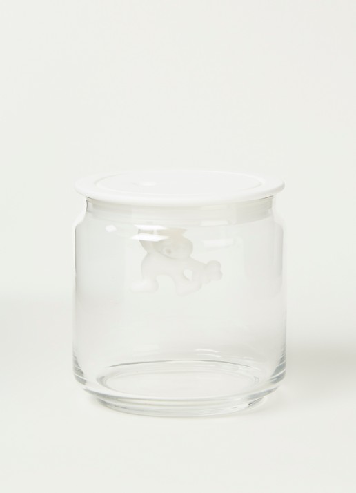 Alessi Gianni voorraadpot - voorkant 3 wit