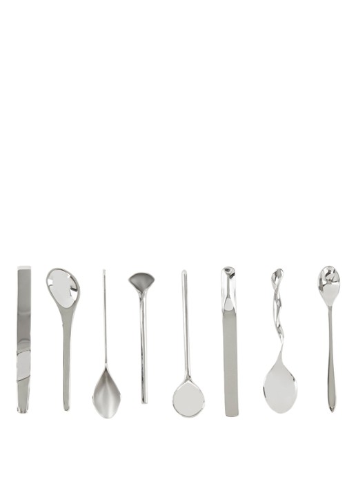 Alessi Koffielepel set van 8