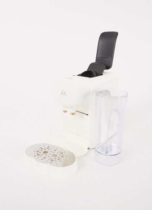 Alessi L'or Barista koffiezetapparaat LM9012 - voorkant 3 wit