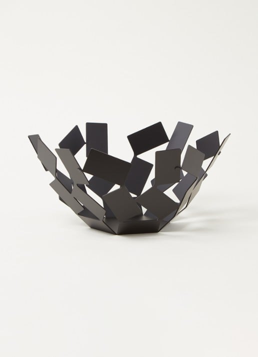 Alessi La Stanza Dello Scirocco fruitschaal 27,5 cm - voorkant 3 zwart