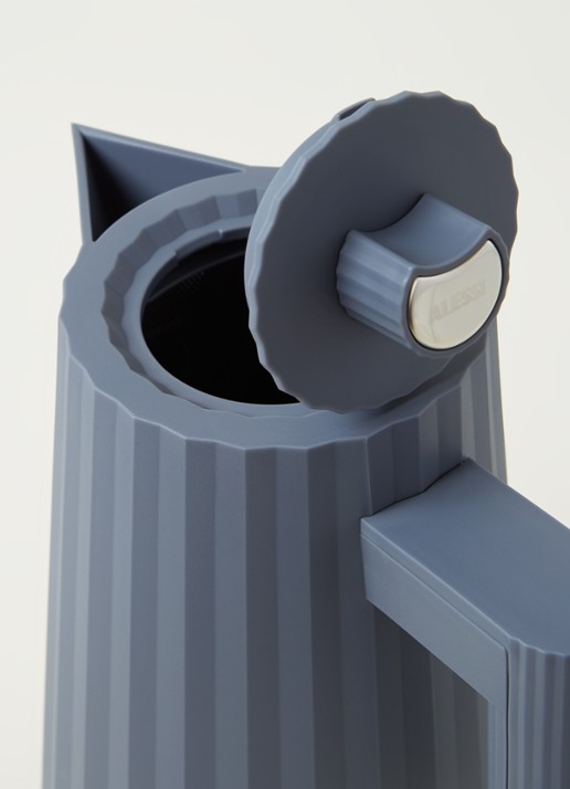 Alessi Plissé waterkoker 1,7 liter - detail grijs
