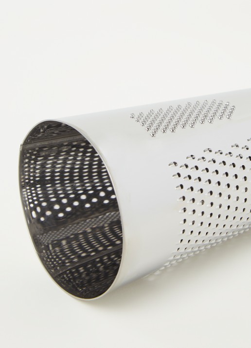 Alessi Todo kaasrasp 46 cm - detail zilver