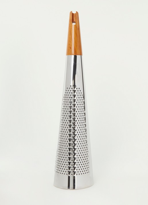 Alessi Todo kaasrasp 46 cm - voorkant 3 zilver
