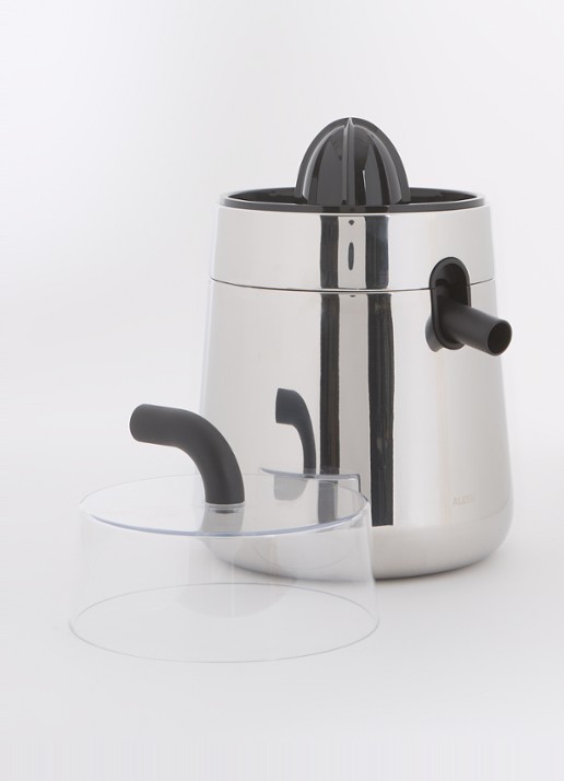 Alessi Toru citruspers - detail 3 zwart