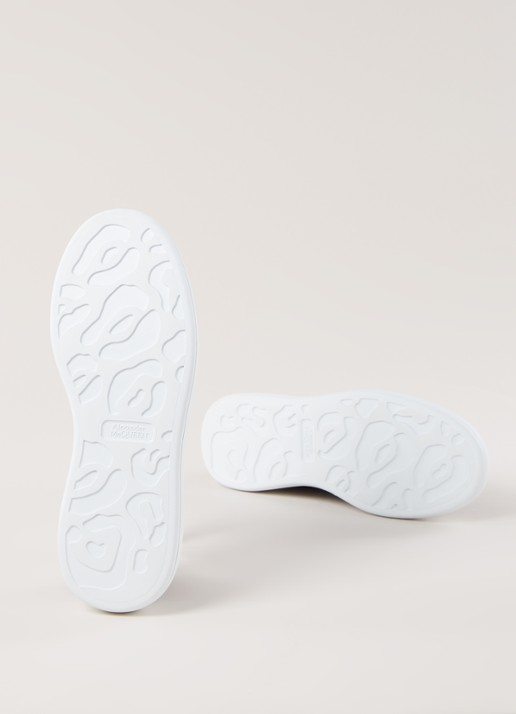 Alexander McQueen Oversized sneaker van kalfsleer - detail 5 zwart