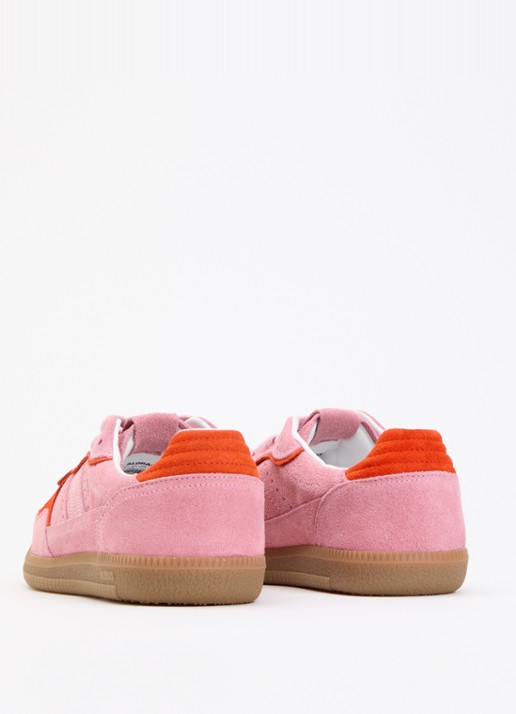 ALOHAS Tb.490 Rife sneaker van suède - achterkant 2 roze