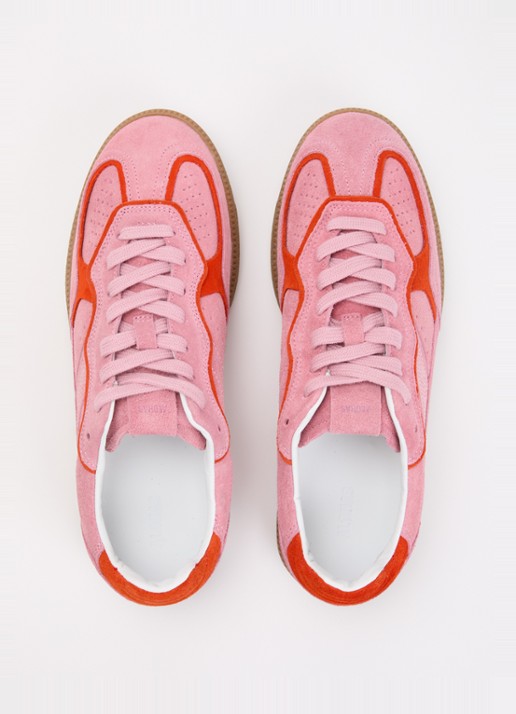 ALOHAS Tb.490 Rife sneaker van suède - detail 4 roze
