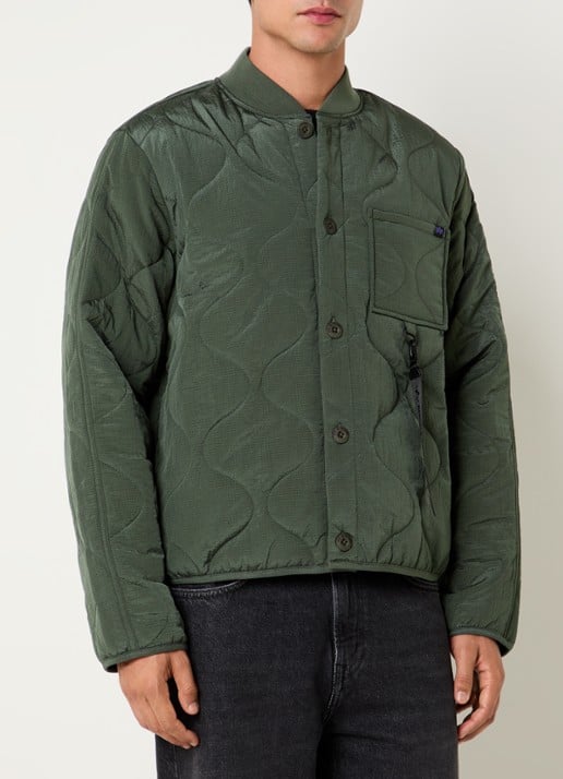 Alpha Industries CWU-9 gewatteerde jack met borstzak