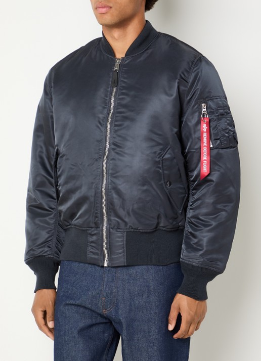 Alpha Industries MA-1 Heritage reversible gewatteerd bomberjack met klepzakken