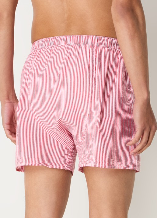 America Today Thomas boxershort met streepprint - achterkant 3 rood