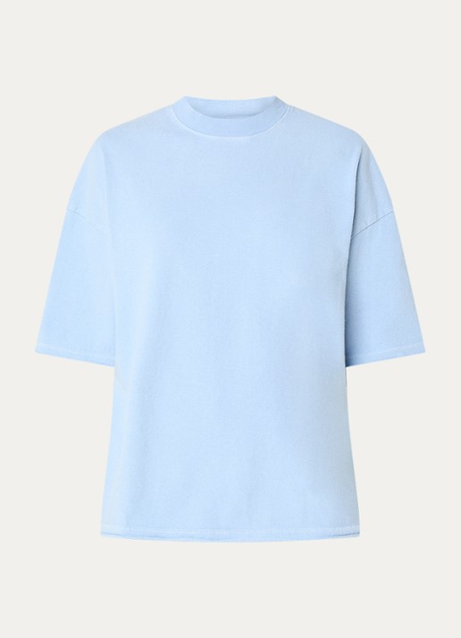 American Vintage Afoma T-shirt met destroyed afwerking