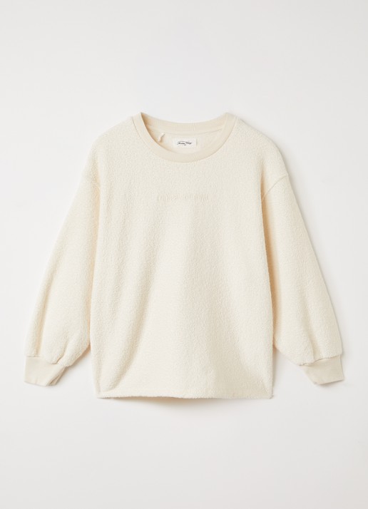 American Vintage Bobypark sweater van badstof