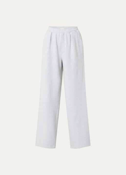American Vintage Dantown high waist straight fit joggingbroek met steekzakken