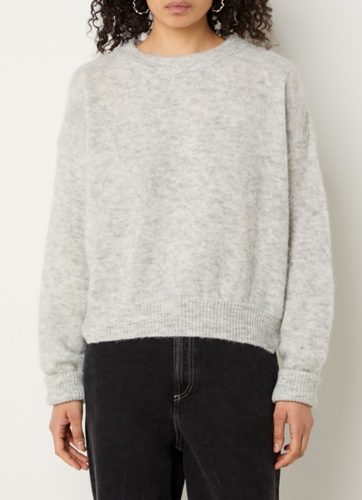 American Vintage Vitow fijngebreide trui in alpaca wolblend met stretch