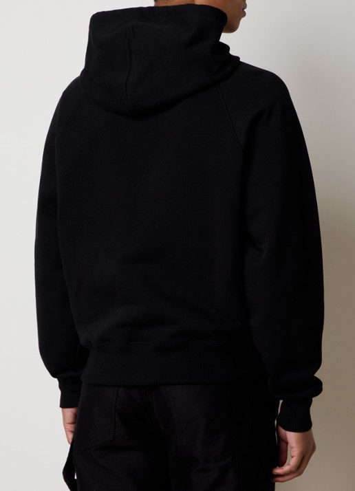 AMI Paris Hoodie met logo - achterkant 6 zwart