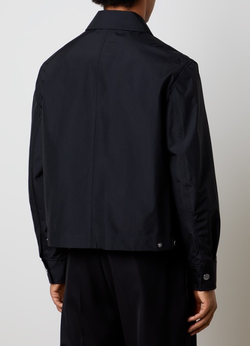 AMI Paris Jack met logo en steekzakken - achterkant 6 zwart