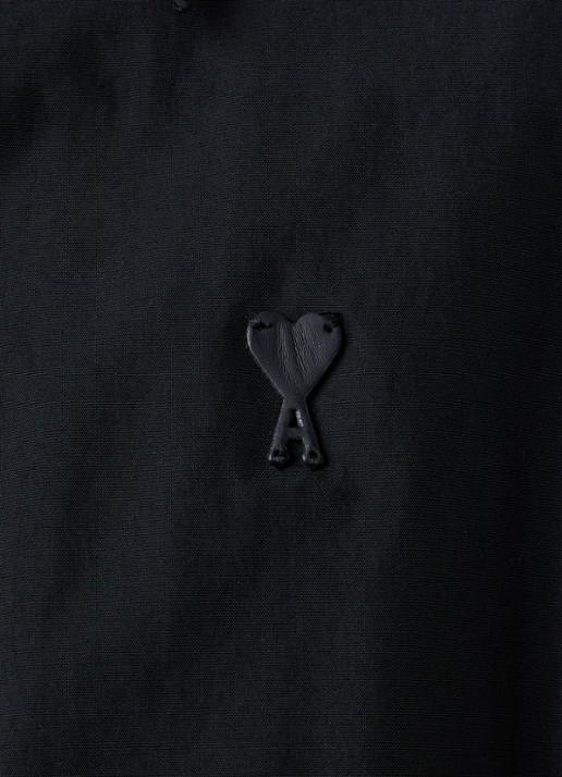AMI Paris Jack met logo en steekzakken - detail 4 zwart