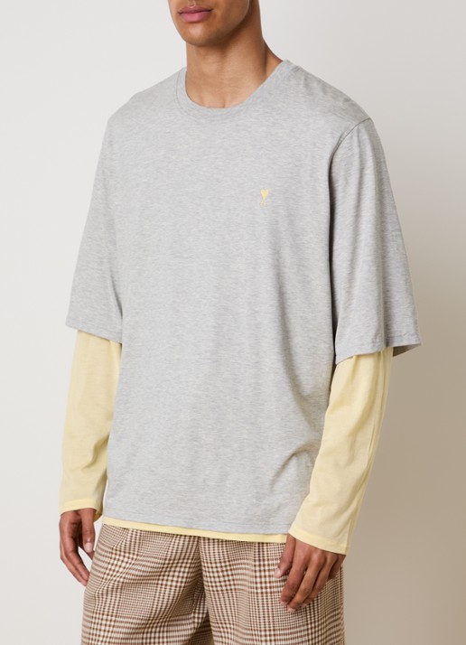 AMI Paris Longsleeve met logoborduring