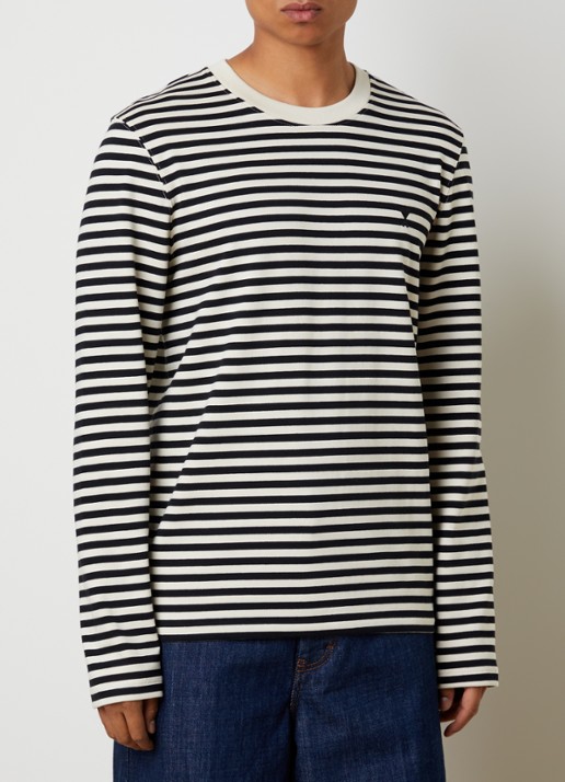 AMI Paris Longsleeve met streepprint