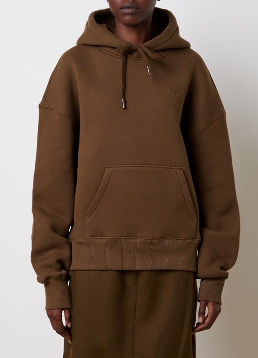 AMI Paris Quota hoodie met 3D logoprint