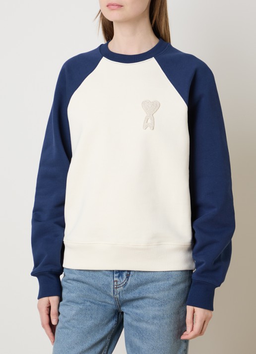 AMI Paris Sweater met logoborduring