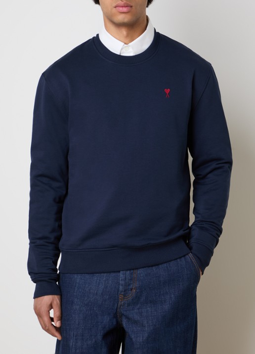 AMI Paris Sweater met logoborduring