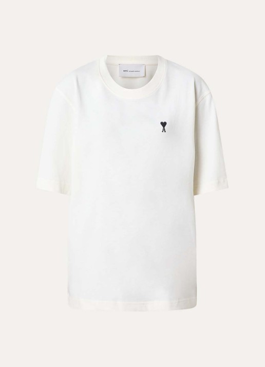 Ami Paris T-shirt met logo- en backprint