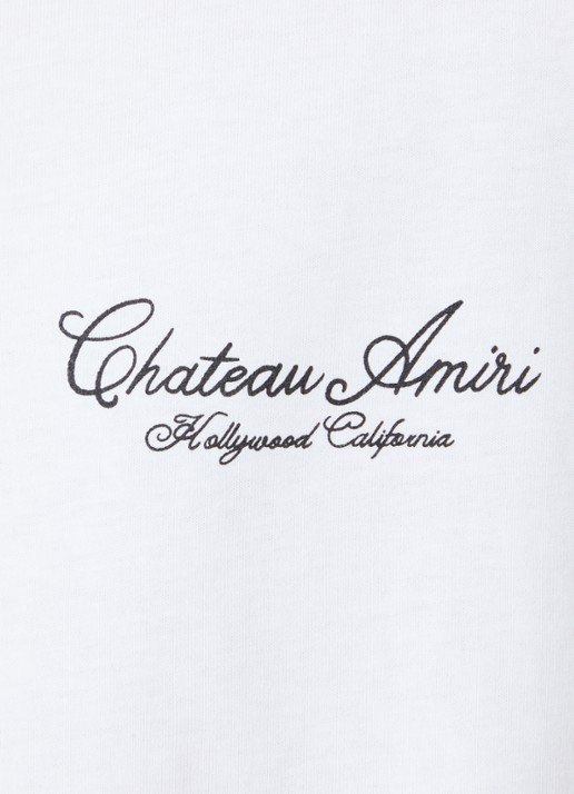 AMIRI Chateau T-shirt met print - detail 5 wit