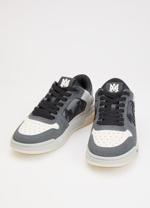 AMIRI Classic Low sneaker van leer met details van suède - detail 3 zwart