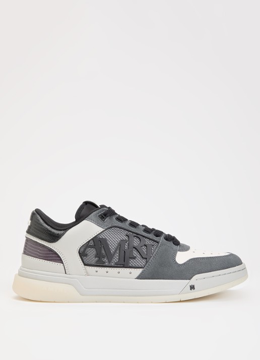 AMIRI Classic Low sneaker van leer met details van suède