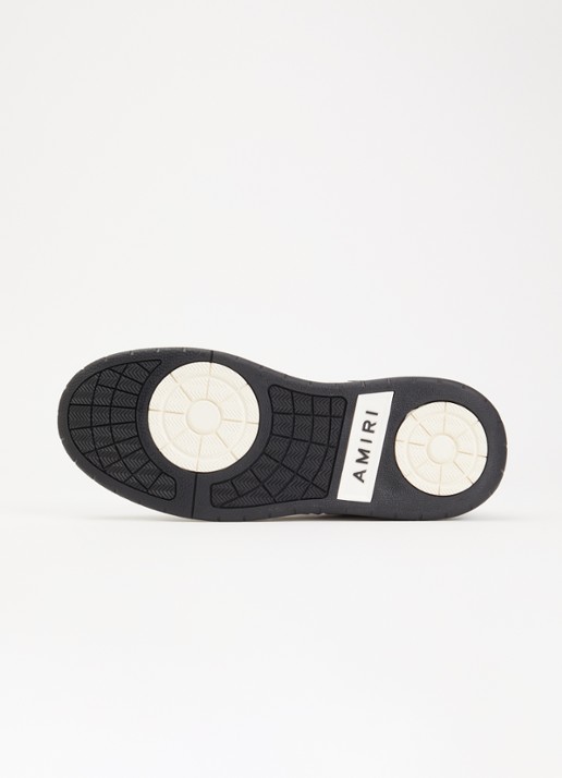 AMIRI Classic Low sneaker van leer met logo en details van mesh - detail 4 zwart