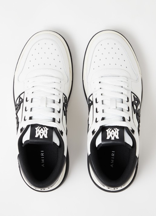 AMIRI Classic Low sneaker van leer met logo - detail 2 wit
