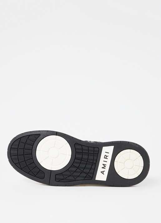 AMIRI Classic Low sneaker van leer met logo - detail 3 wit