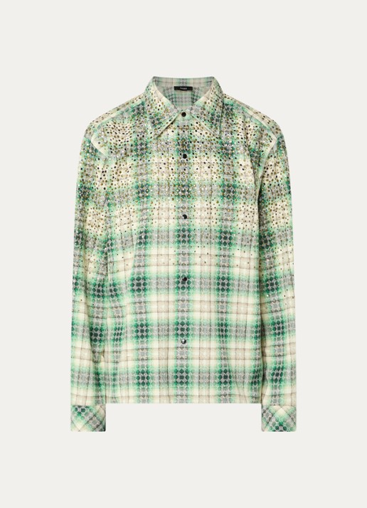 AMIRI Crystal overshirt met studs