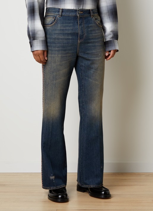 AMIRI Embellished loose fit jeans met studs - detail 3 indigo