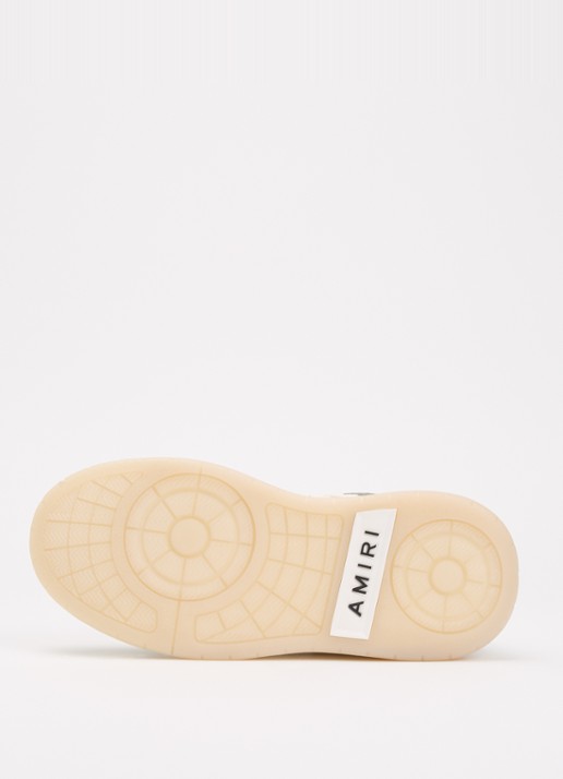 AMIRI Glitter Classic sneaker met suède details - detail 4 olijfgroen