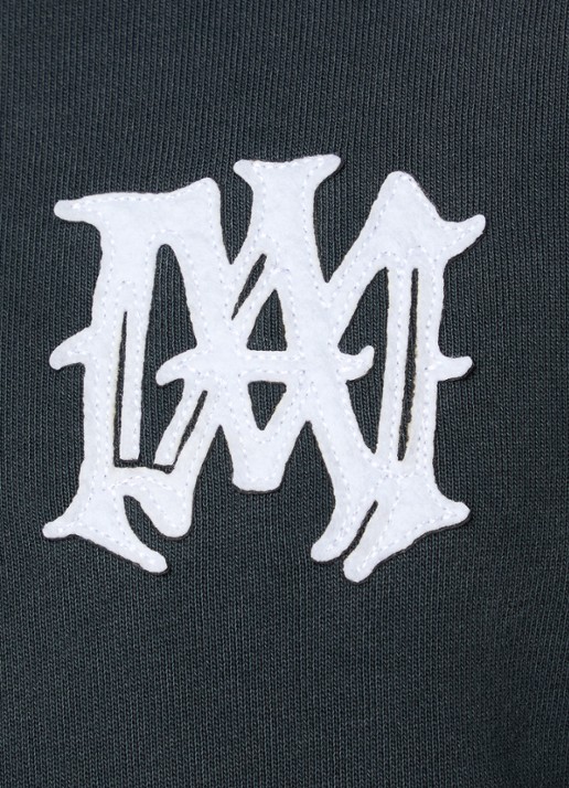 AMIRI Hollywood hoodie met logoborduring - detail 3 antraciet