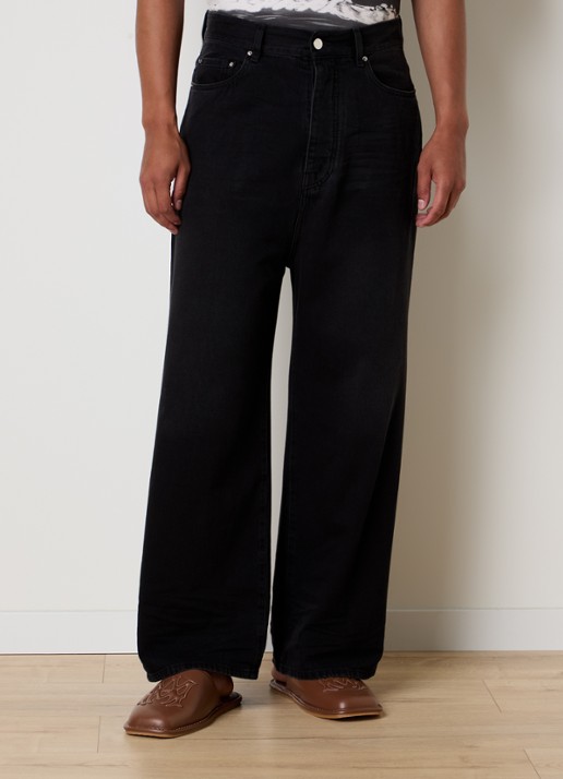 AMIRI Loose fit jeans met logo en steekzakken