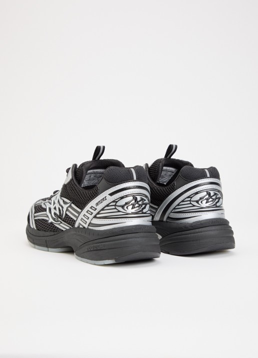AMIRI M-Tech sneaker met details van metallic - achterkant 6 zwart