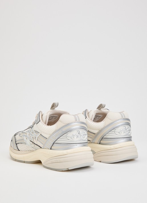 AMIRI M-Tech sneaker van mesh met details van leer - achterkant 5 wit