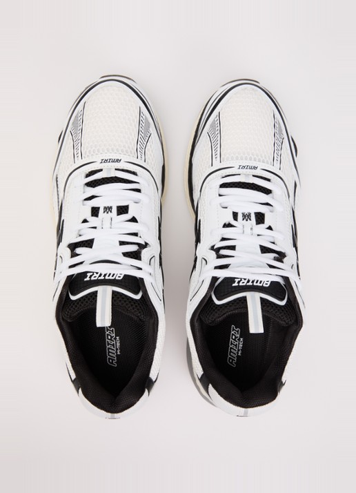 AMIRI M-Tech sneaker van mesh met leren details - detail 4 wit