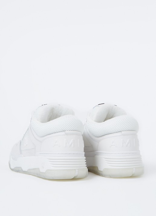 AMIRI MA-1 sneaker van leer met mesh details  - achterkant 7 wit