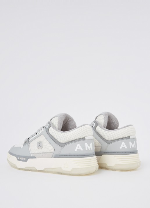 AMIRI MA-1 sneaker van leer met mesh details - achterkant 7 grijs